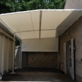 Toit en toile pvc pour petite structure métalique